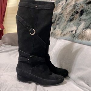 Leather Suede Tall Boots | Poshmark